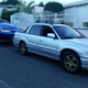 From Miguel Baera’s Facebook page- his Baja Turbo towing a Foxbody drag car.